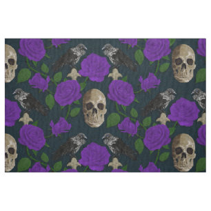 Tela Rosa gótico oscuro y poco entusiasta Vines Raven S