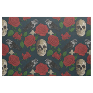 Tela Rosa gótico oscuro y poco entusiasta Vines Raven S