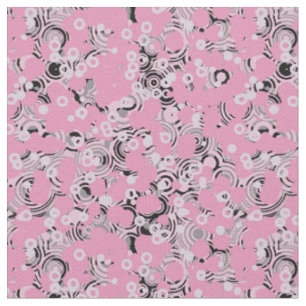 Tela rosa gris y negro abstracto