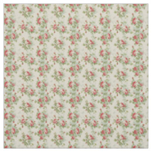 Tela Rosa Jardín Vines Shabby Chic