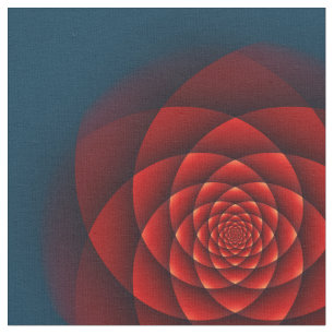 Tela Rosa Kaleidoscope rojo + tu idea