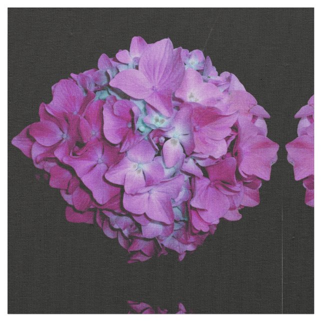 Tela Rosa morado magenta Hidrangea (De cerca)