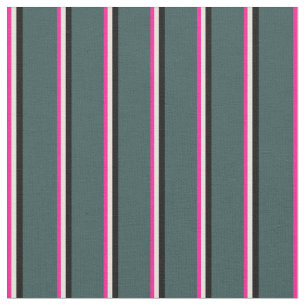 Tela Rosa profundo, beige, negro y gris pizarra oscuro