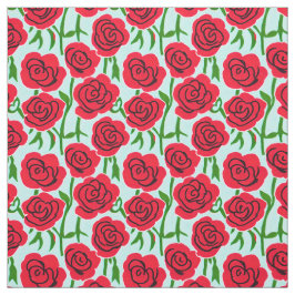 Tela rosa roja brillante