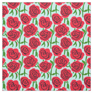 Tela rosa roja brillante