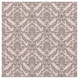 Tela Rosa y Damasco Damask
