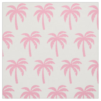 Tela rosada de la palmera