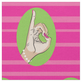 Tela rosada y verde bonita real