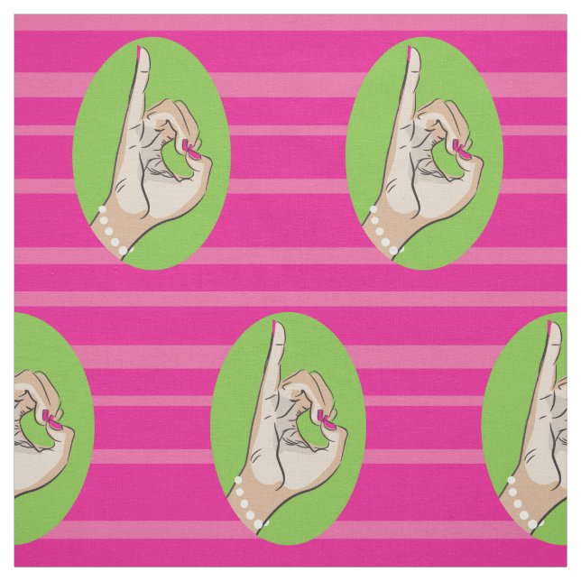 Tela rosada y verde bonita real (Retal)