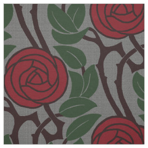 Tela Rosas de Art Nouveau