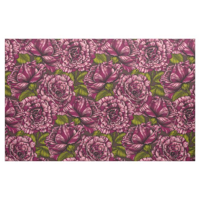 Tela Rosas para ti ("Cuarto gordo" (fat quarter))