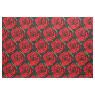 Tela Rosas rojas