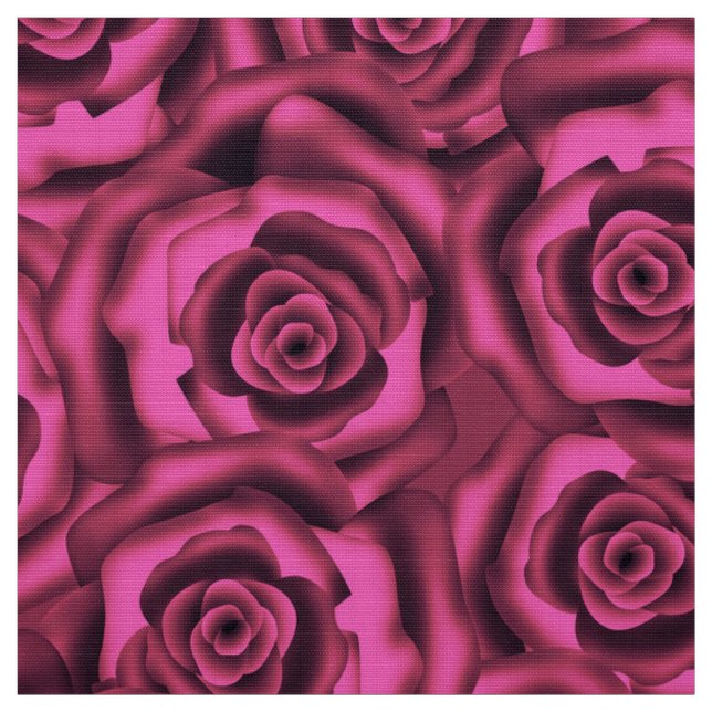 Tela Rosas rosas rosas (Retal)