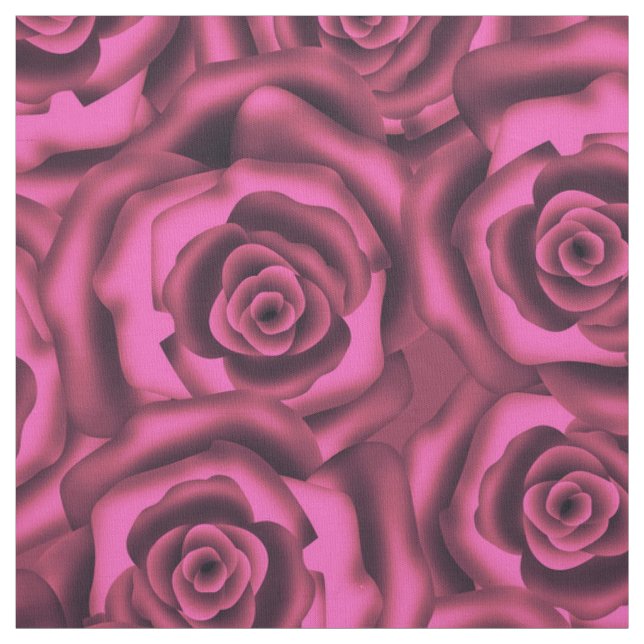 Tela Rosas rosas rosas (Retal)