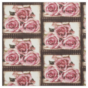 Tela Rosas rosas rosas antiguas