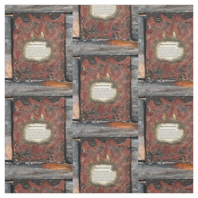 Tela Rótulos de la Tierra (Retal)