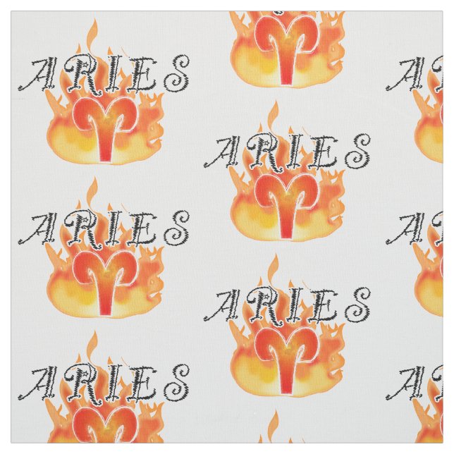 Tela Rótulos del zodiaco: Aries (Retal)