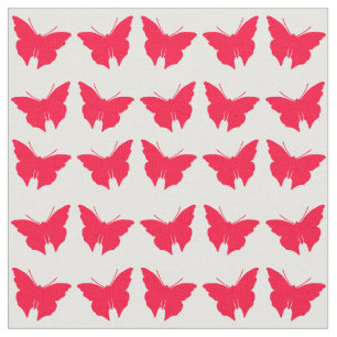 Tela Rouge Bold Mod Butterflies