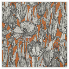 Tela roya de decaimiento de tulipán