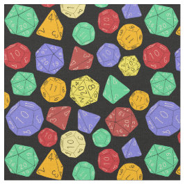 Tela RPG Gaming Dice, Mesa, Juegos Fantasmas Patterados