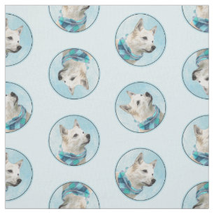 Tela Ruedas de pintura Buhund noruegas para perros orig
