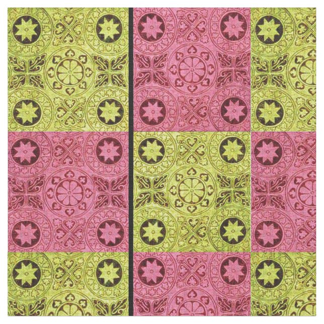 Tela ruedas y estrellas (De cerca)