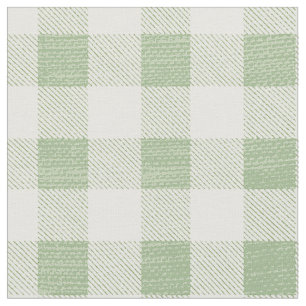 Tela Rustic Neutral Sage Gingham Buffalo Plaid