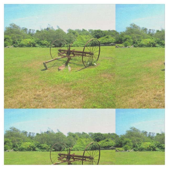 Tela Rusty equipo de la antigua granja (De cerca)