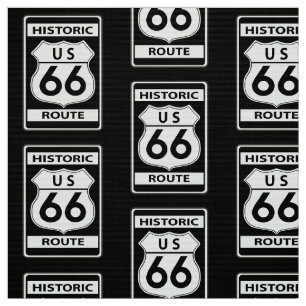 Tela Ruta histórica 66 negra