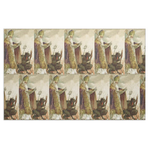 Tela Sacerdote de la horca de Krampus de San Nicolás