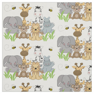 Tela Safari Jungle Animals Baby Nursery Kids Room
