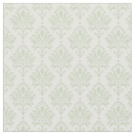Tela Sage Green Damask