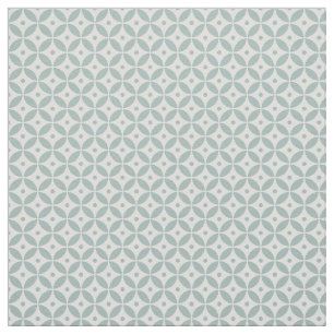 Tela Sage Green Geometric Pattern Shippo