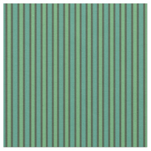 Tela Sage, Menta y Carbón Rayas Verticales