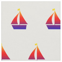Tela Sailboat Nautical Fabric