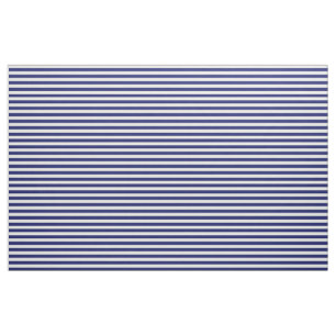 Tela Sailor Blue & White Beach Stripes (pequeña escala)