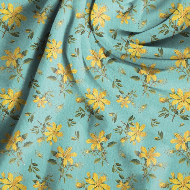 Tela Saint Johns Wort Flowers Pattern (Subido por el creador)