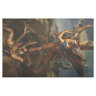 Tela Saint Michael Vanquishing Satan