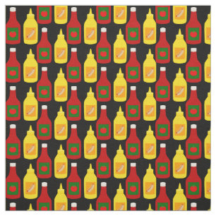 Tela Salsa de tomate y mostaza