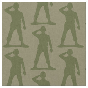 Tela Saludo al soldado Camo Green Silhouette
