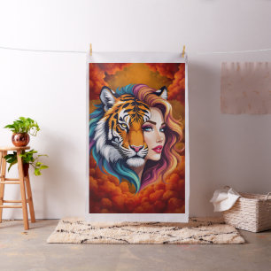 Tela Salvaje interior – Diosa del Espíritu del Tigre