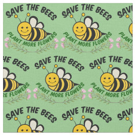 Tela Salvar a las abejas plantar más flores