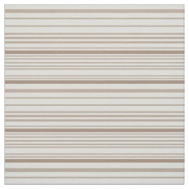 Tela  Sand and White Linen Stripes