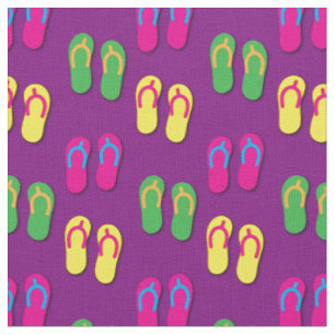 Tela Sandalias De Flip Flops De Verano