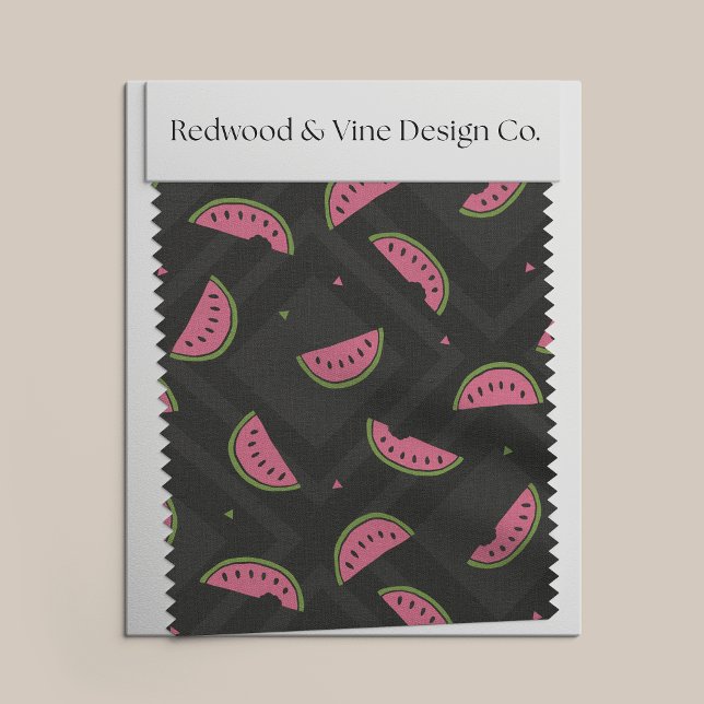 Tela sandía de verano con estampado (Subido por el creador)