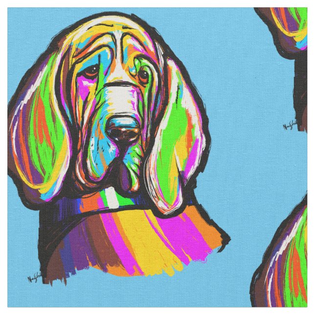 Tela sangre (De cerca)