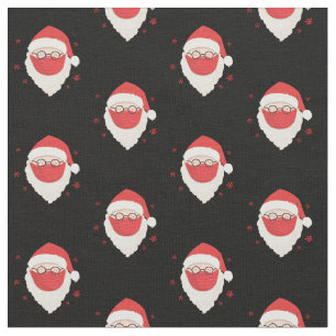 Tela Santa Claus con máscara médica