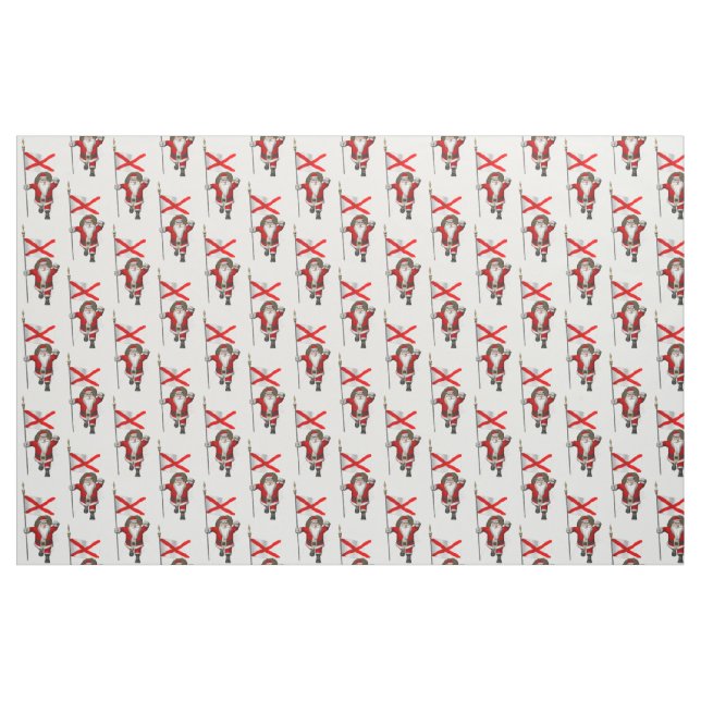 Tela Santa Claus Viene A Alabama ("Cuarto gordo" (fat quarter))