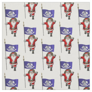 Tela Santa Claus Viene A Luisiana