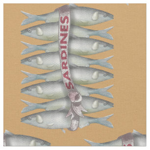 Tela Sardinas frescas